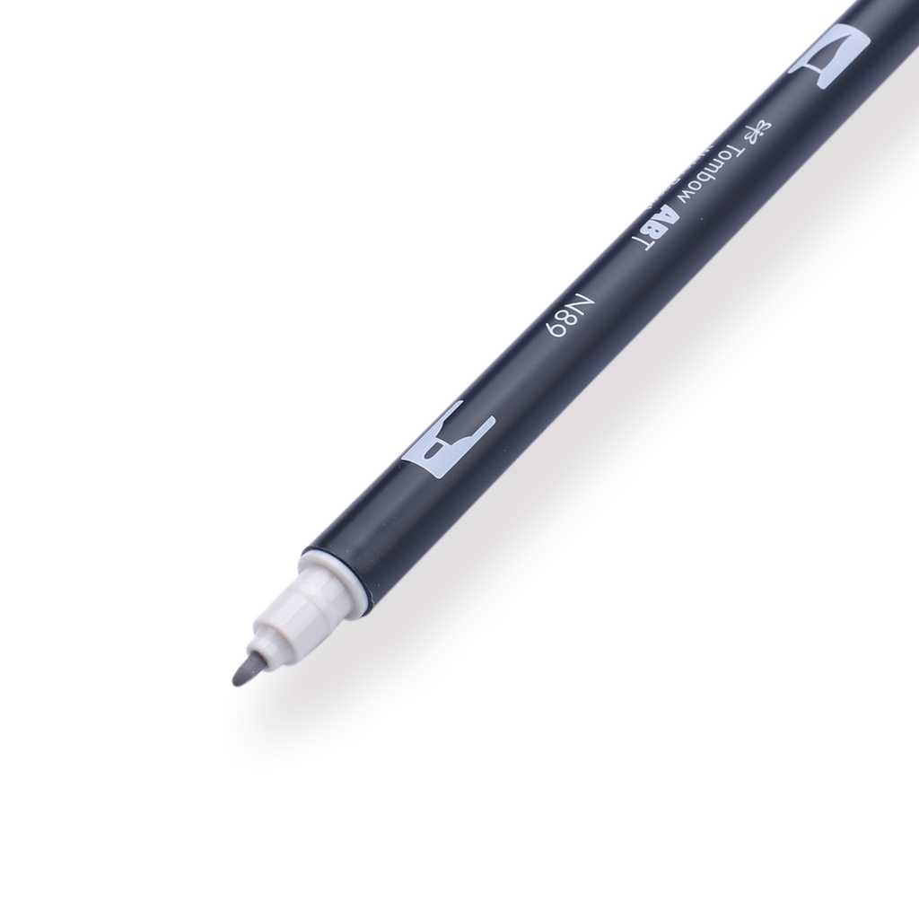 Tombow ABT Dual Brush Pen 10-Pack Set - Grayscale - Stationery Pal