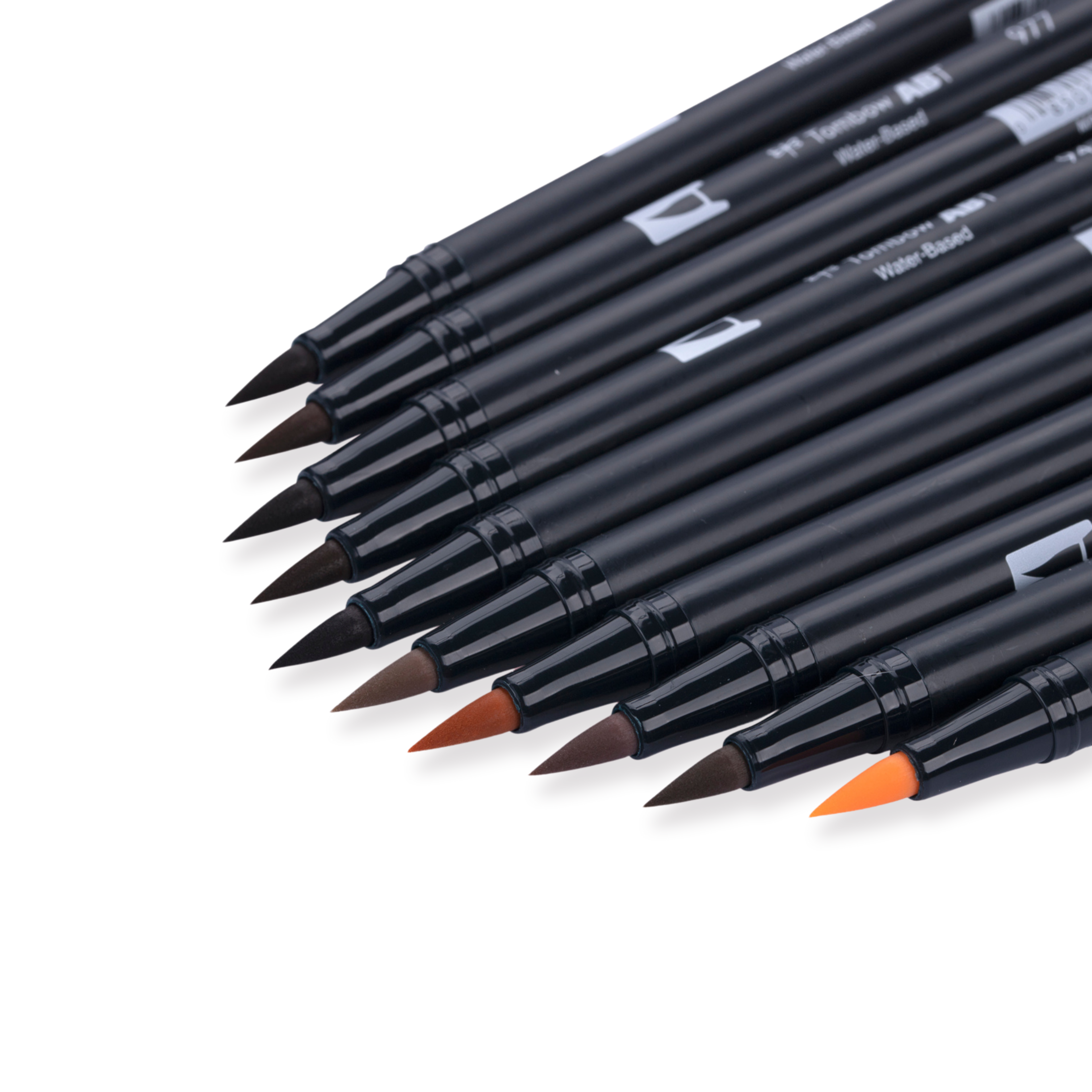 Tombow ABT Dual Brush Pen 10-Pack Set - Portrait - Stationery Pal