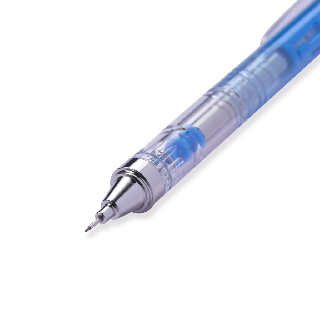 Tombow MONO Graph Clear Color Mechanical Pencil - Clear Blue - 0.5 mm - Stationery Pal