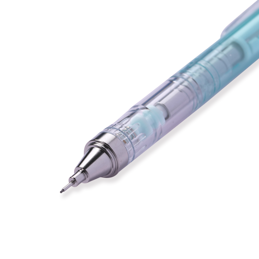 Tombow MONO Graph Clear Color Mechanical Pencil - Clear Mint - 0.5 mm - Stationery Pal