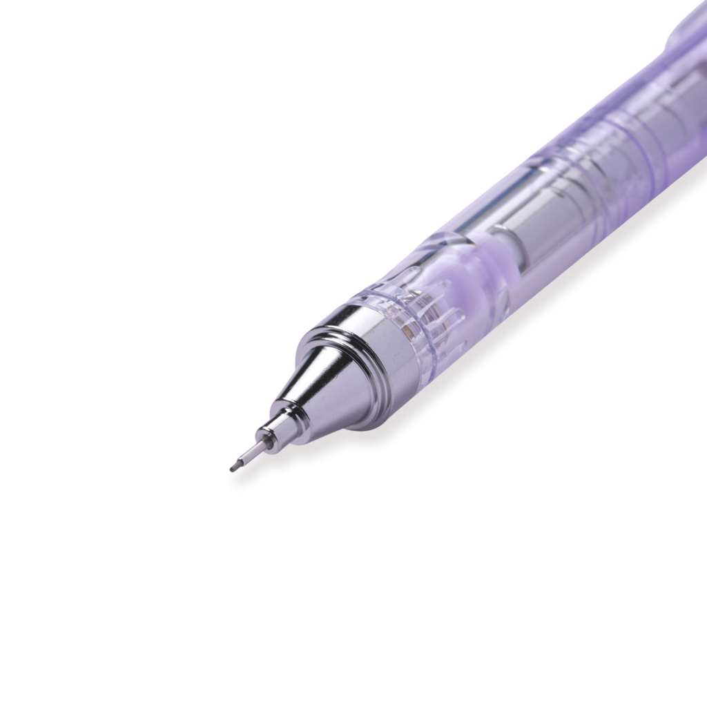 Tombow MONO Graph Clear Color Mechanical Pencil - Clear Purple - 0.5 mm - Stationery Pal