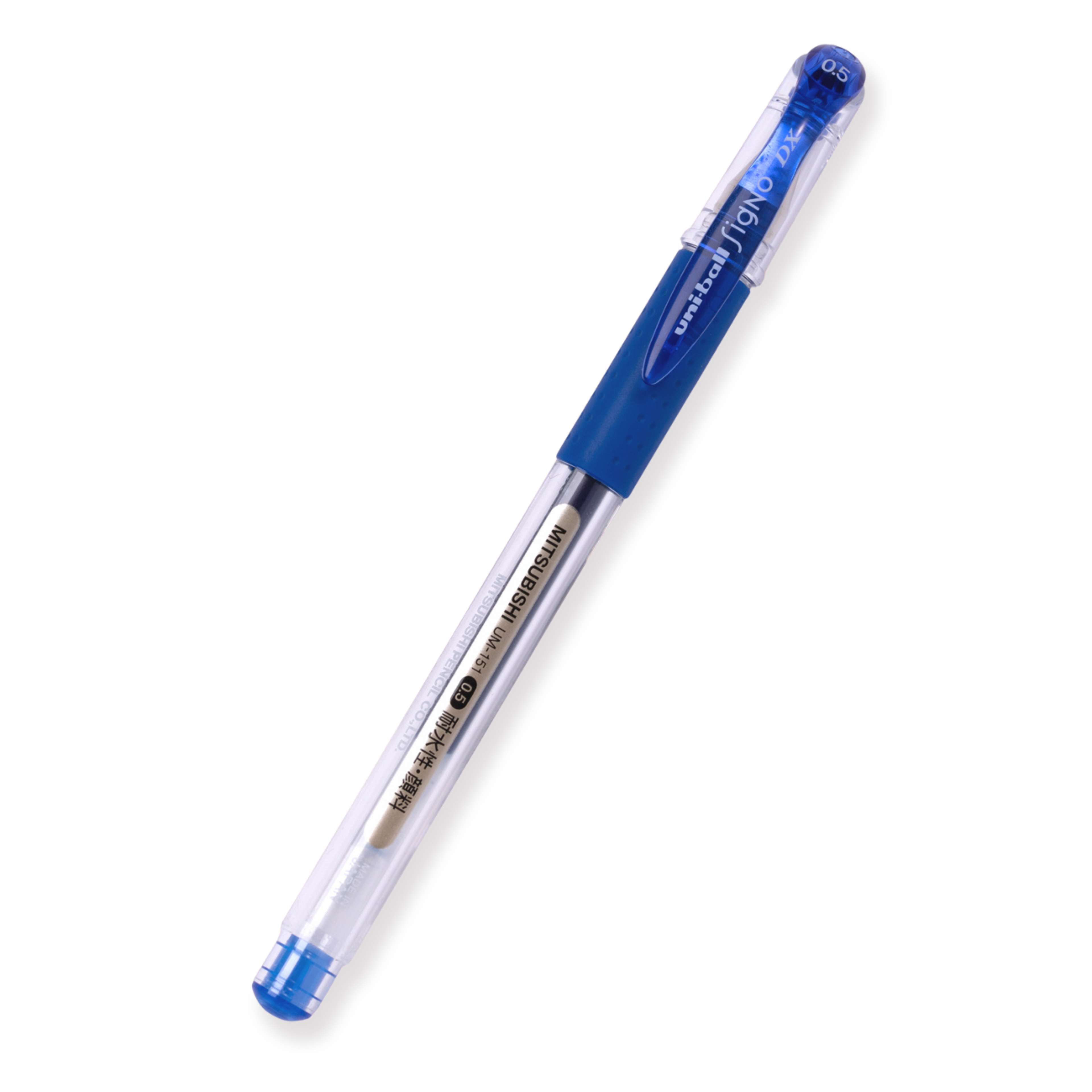 Uni-ball Signo UM-151 Gel Pen - 0.5 mm - Blue - Stationery Pal