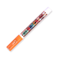 Uni Posca Glitter Paint Marker PC-3ML - Fine Point - Orange - Stationery Pal