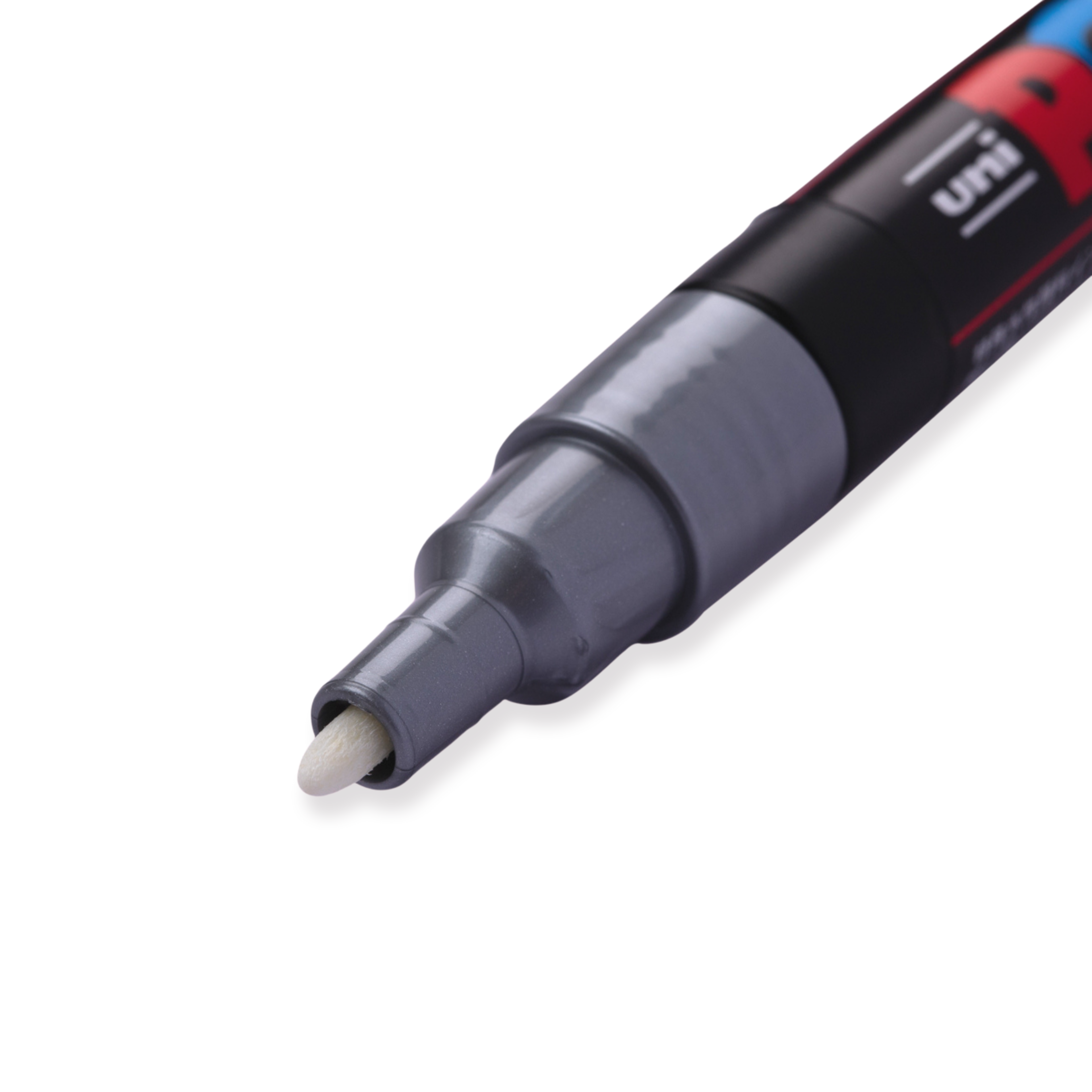 Uni Posca Paint Marker PC-3M - Fine Point - Silver - Stationery Pal