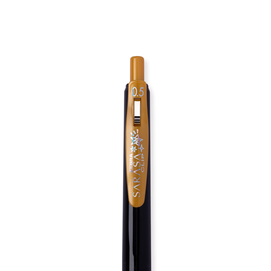 Zebra Sarasa Deco Shine Metallic Pen - 0.5mm -  Gold - Stationery Pal