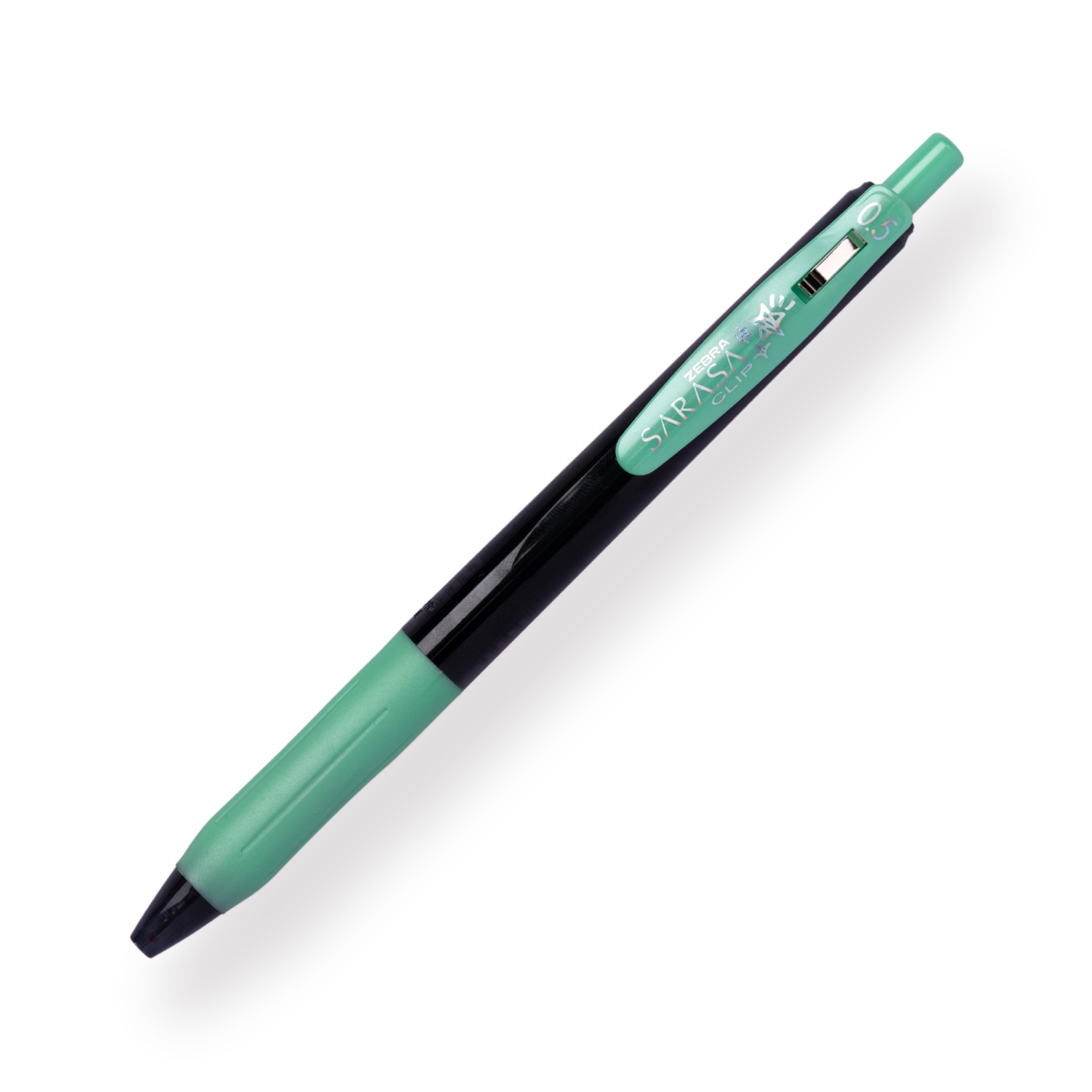 Zebra Sarasa Deco Shine Metallic Pen - 0.5mm -  Shiny Green - Stationery Pal