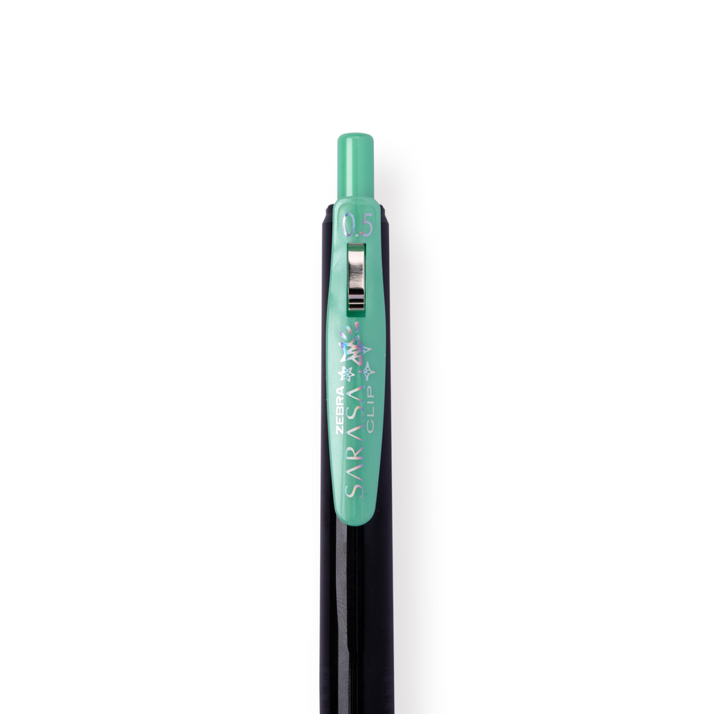 Zebra Sarasa Deco Shine Metallic Pen - 0.5mm -  Shiny Green - Stationery Pal