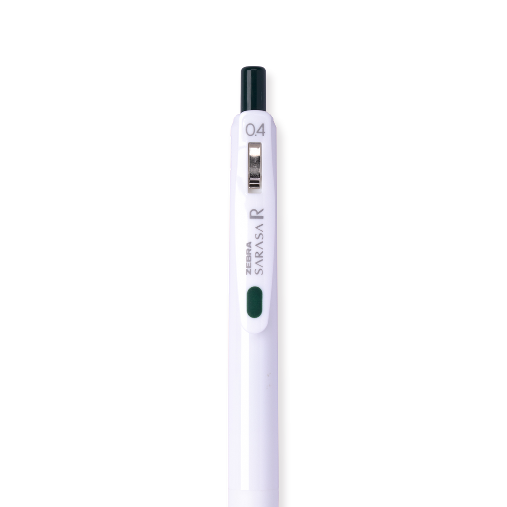 Zebra Sarasa R Gel Ink Pen - 0.4 mm - Dark Green - Stationery Pal