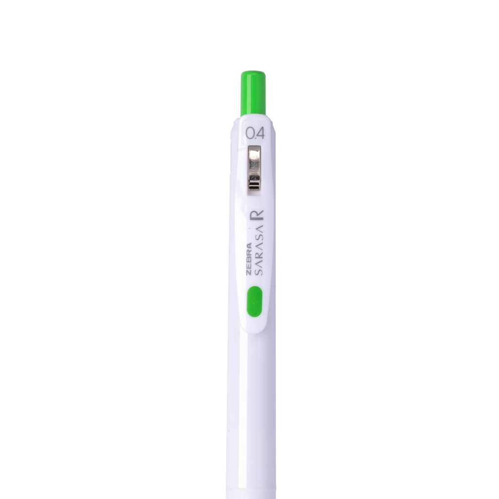 Zebra Sarasa R Gel Ink Pen - 0.4 mm - Grass Green - Stationery Pal