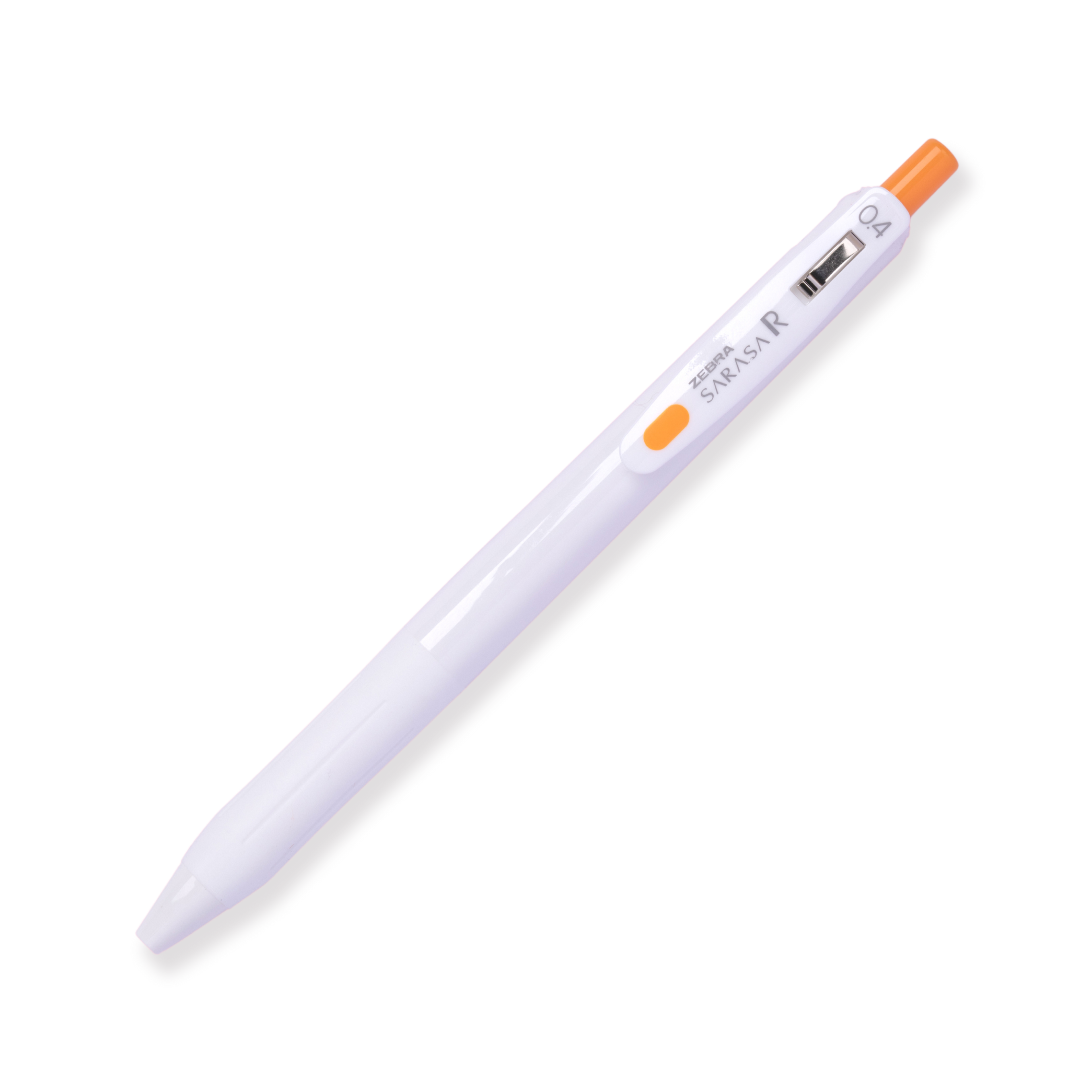 Zebra Sarasa R Gel Ink Pen - 0.4 mm - Orange - Stationery Pal