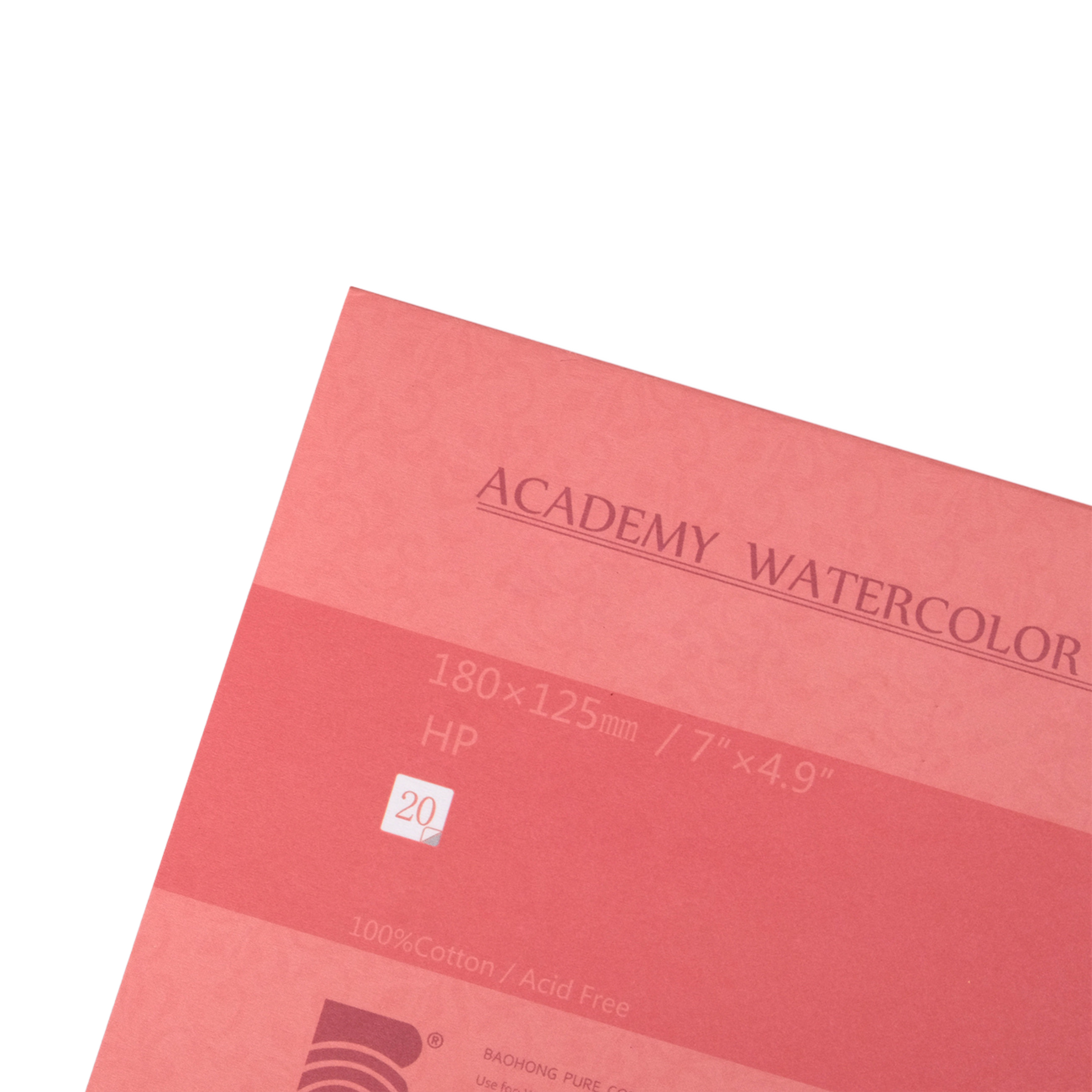 Baohong Pure Cotton Hot Press Watercolor Paper Pad - Stationery Pal